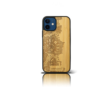 Coque arrière FLEURS iPhone 12 mini